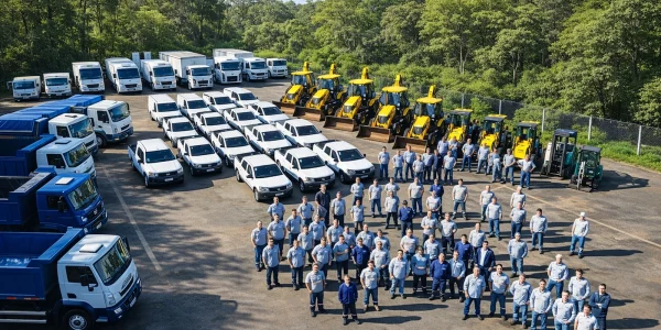 Equipe e Frota Hidrapasso